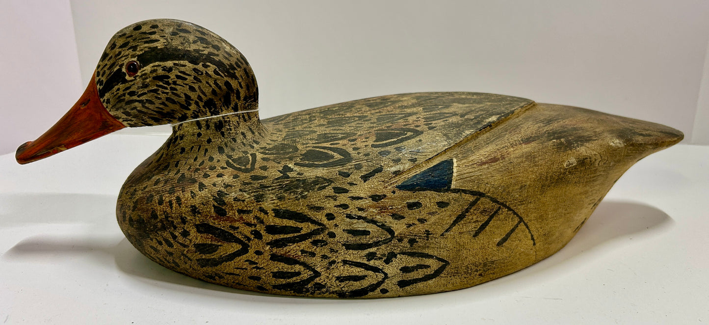 DUCK DECOY PAINTED ANTIQUE