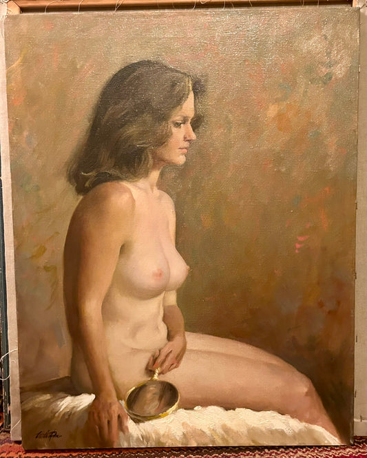 WALTER PARK NUDE PAINTING