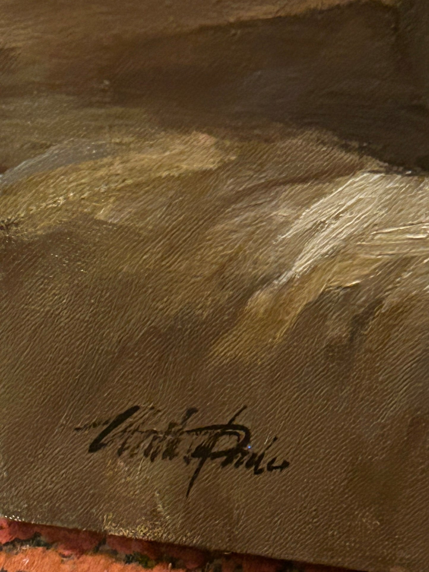 WALTER PARK NUDE PAINTING