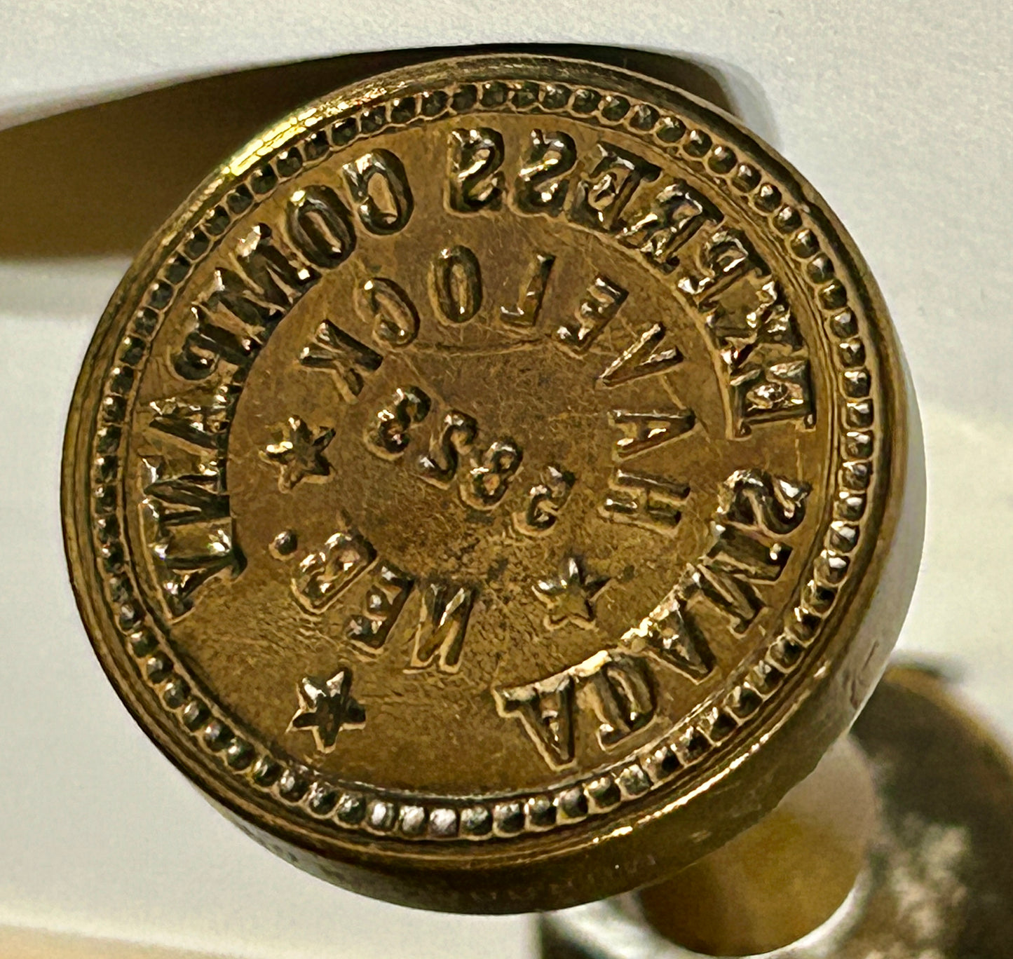 ADAMS EXPRESS COMPANY WAX SEAL FOR HAVELOCK NEBRASKA