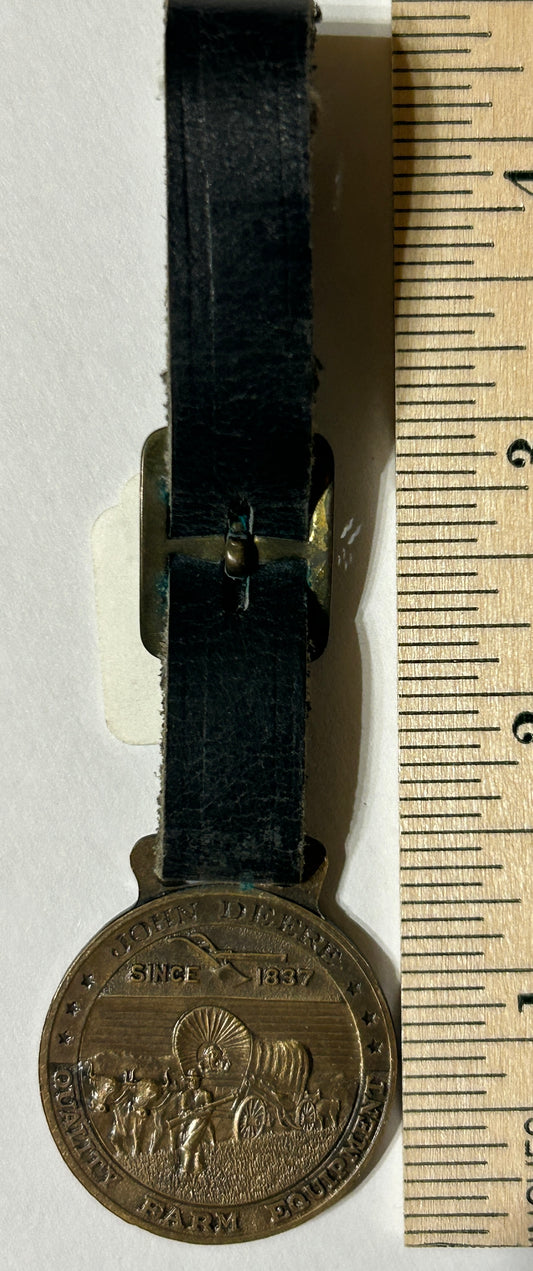 JOHN DEERE FARM IMPLEMENT WATCH FOB