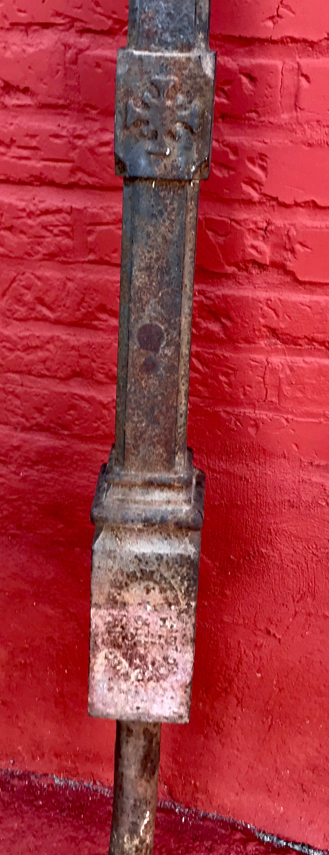 CAST IRON UNUSUAL HITCHING POST