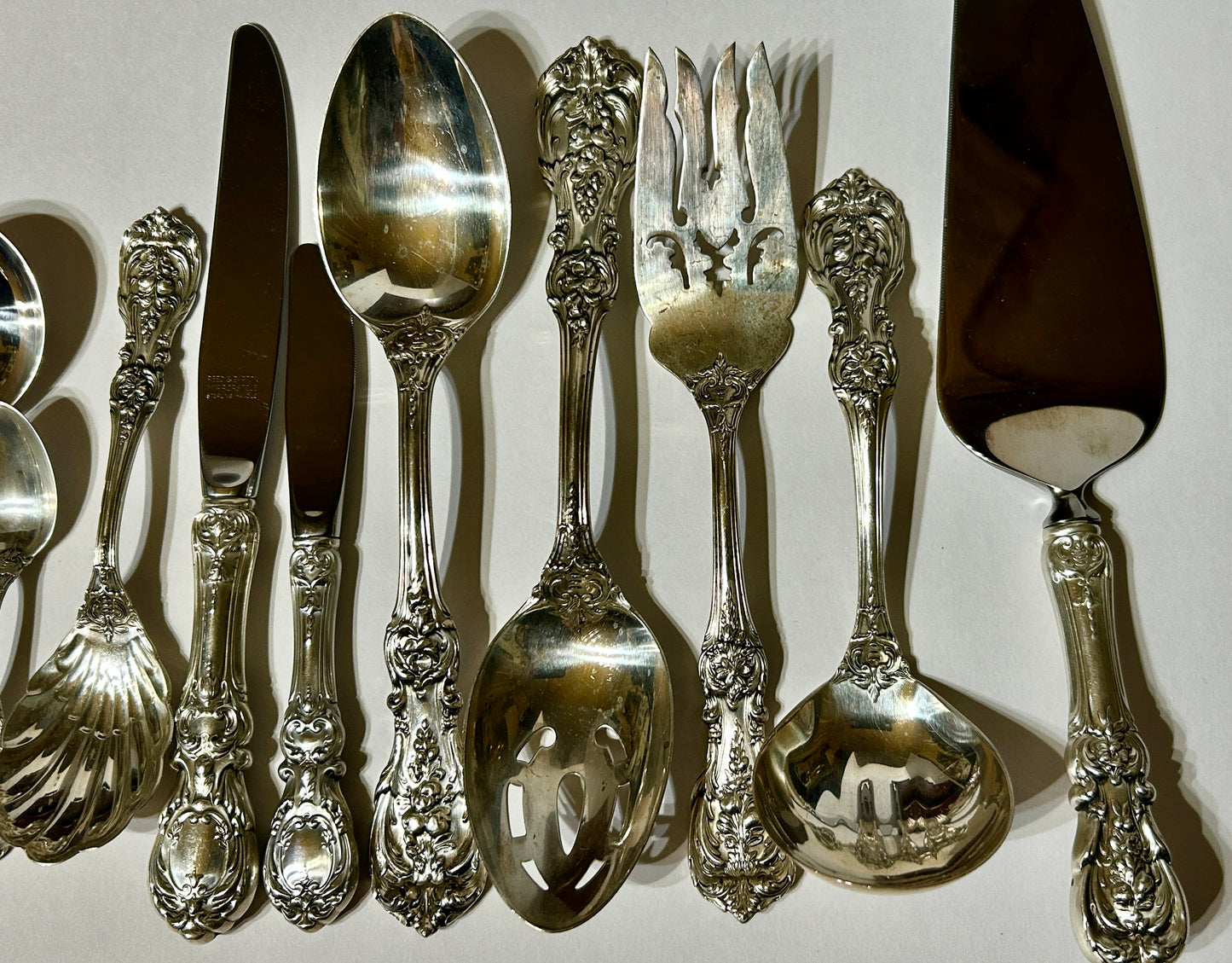 STERLING FRANCIS 1 PATTERN 120 PIECE FLATWARE SET