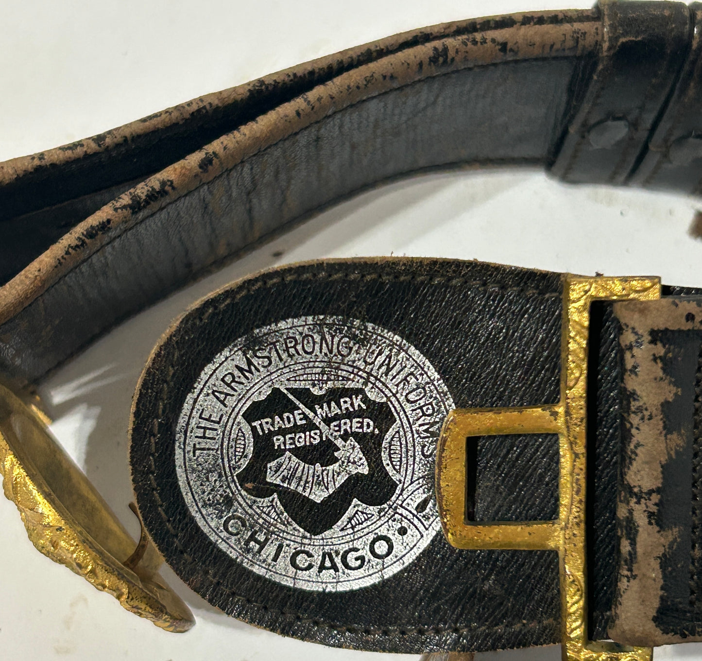 NAVY BUCKLE WITH BELT