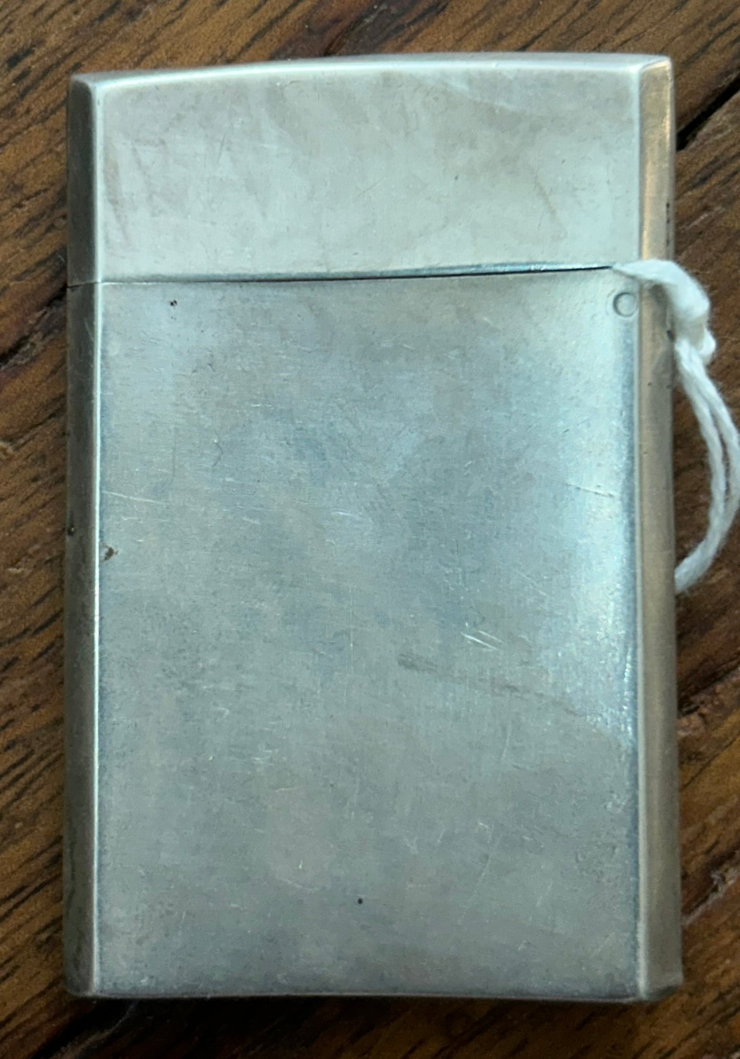 STERLING SILVER BRITISH MATCH SAFE
