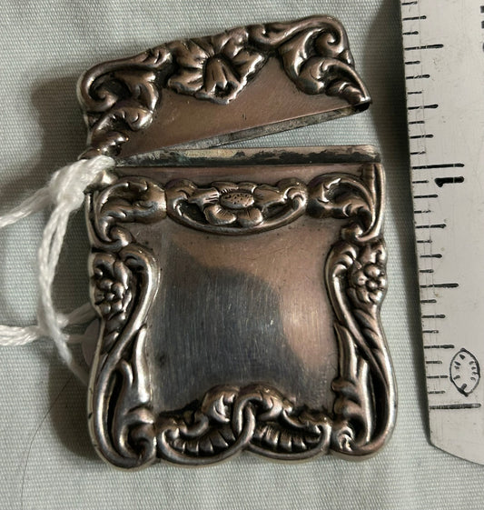 STERLING SMALL ANTIQUE CASE