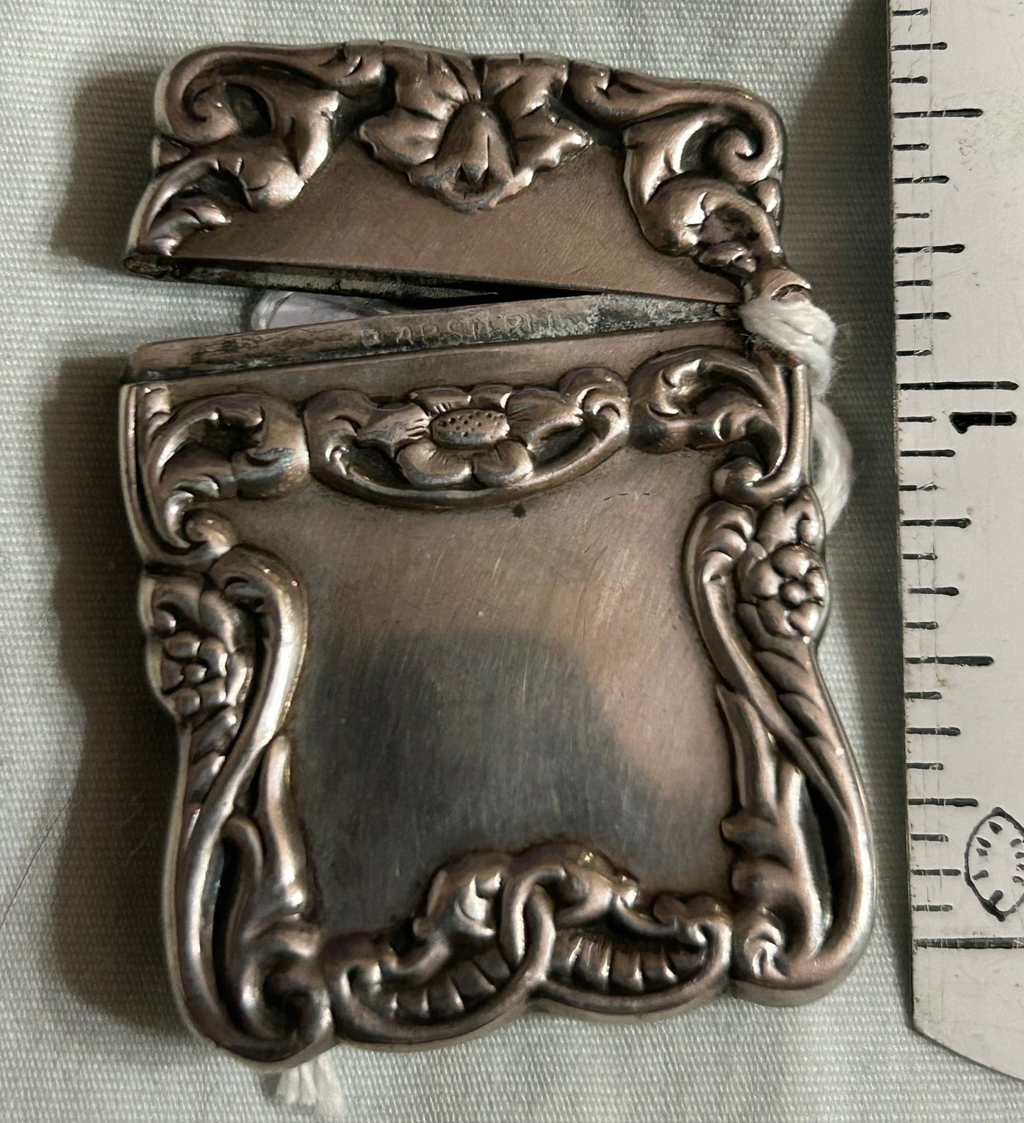 STERLING SMALL ANTIQUE CASE