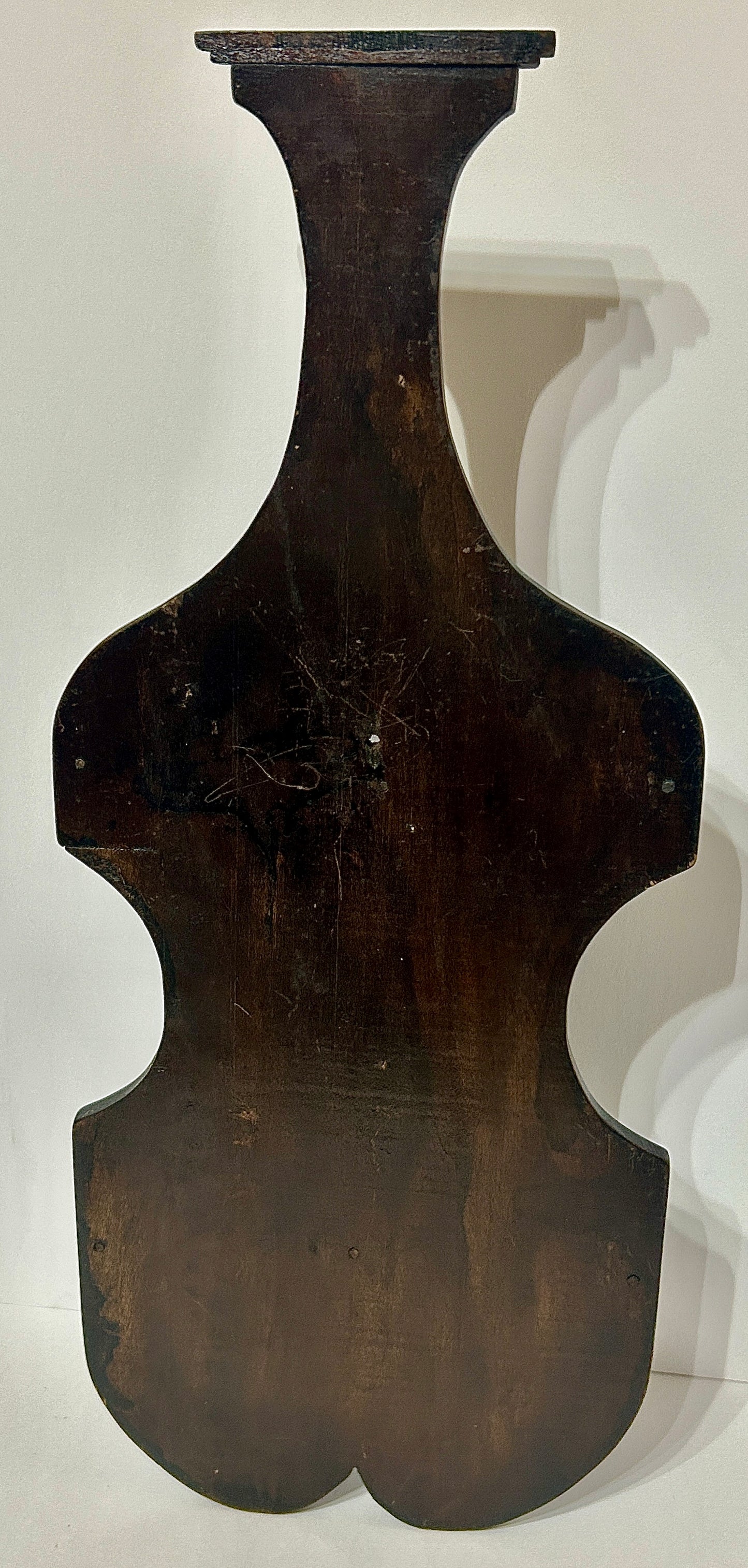 ANTIQUE SPOON HOLDER WOOD WALL MOUNTED