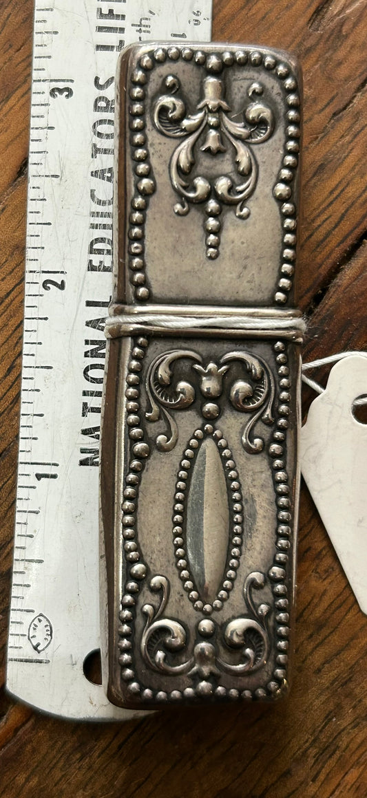 STERLING SILVER ANTIQUE CASE