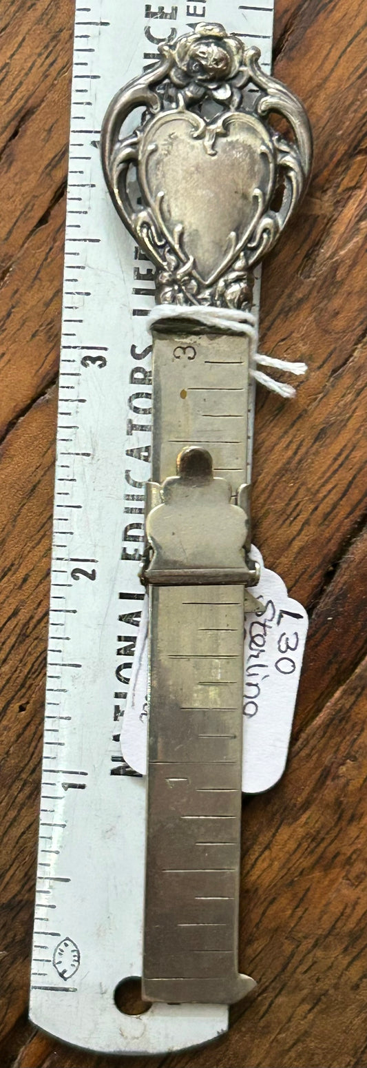 STERLING SILVER UNUSUAL ANTIQUE MEASURE