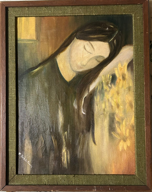 PORTRAIT OF GIRL BY M. NORDSTROM