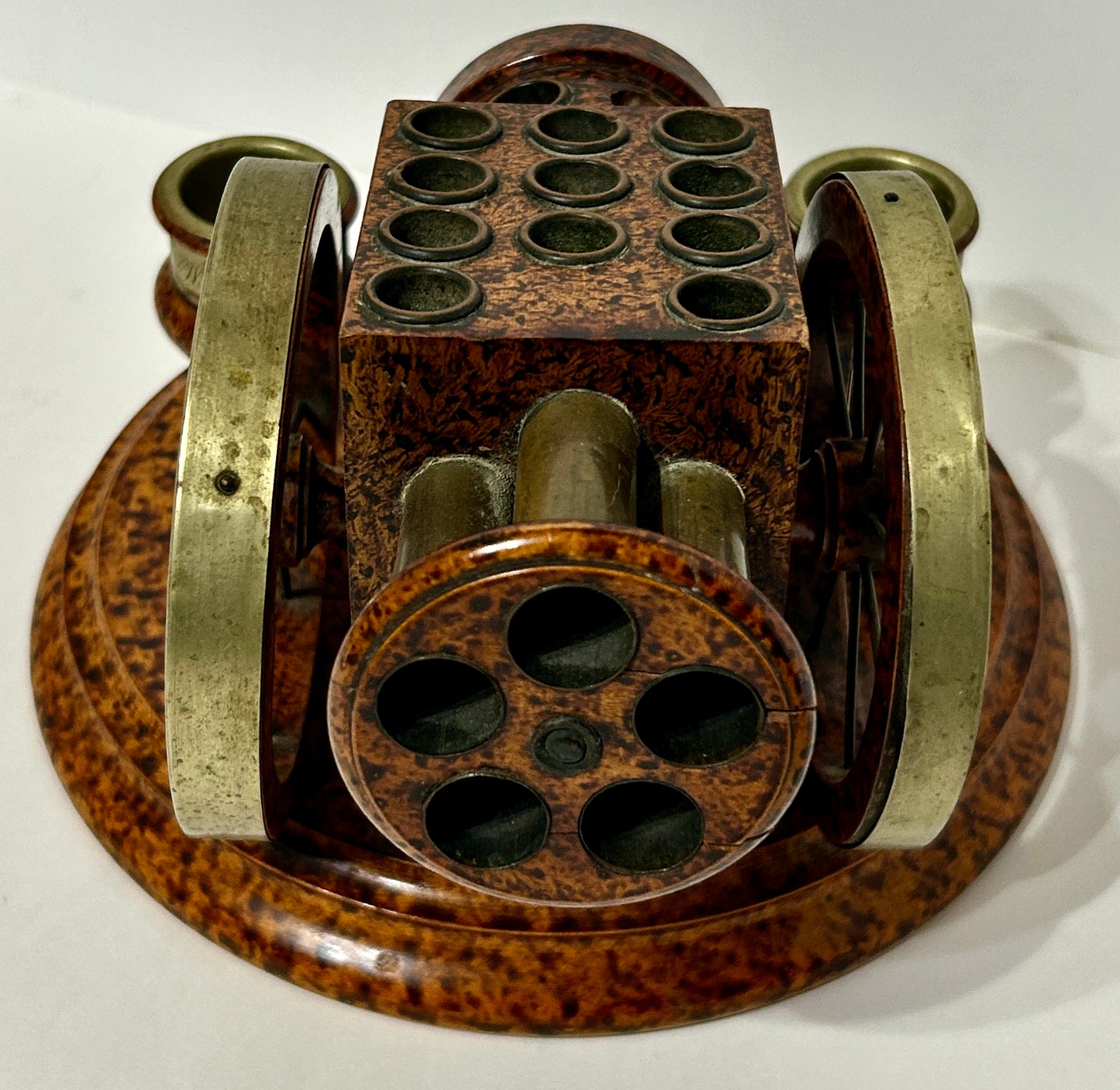 ANTIQUE CIGARS CANNON SHAPE HOLDER