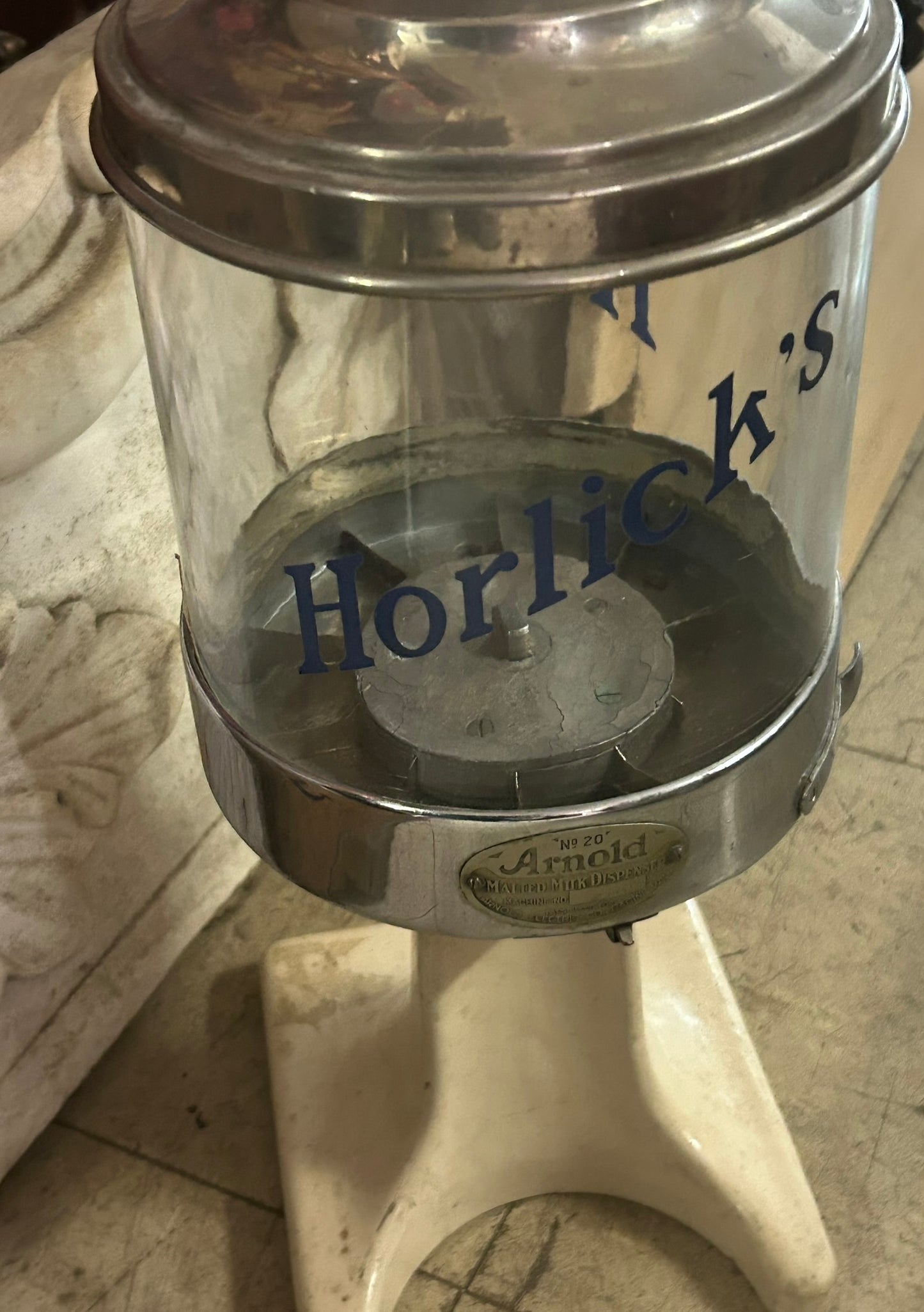 HORLICKS SODA FOUNTAIN DISPENSER