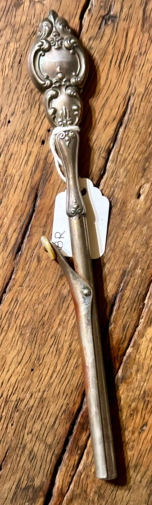 STERLING HANDLE SMALL ANTIQUE HAIR CURLER