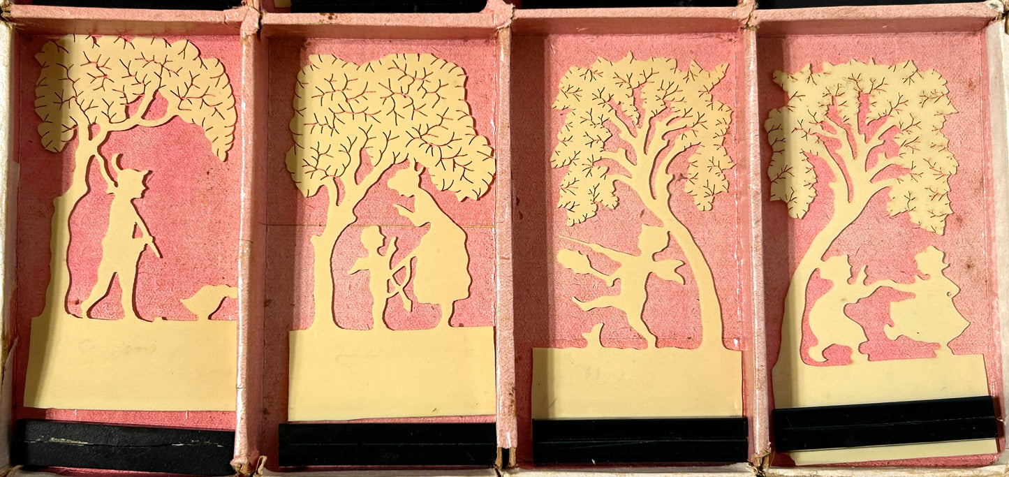 ANTIQUE FIGURAL PLACE CARDS OF CELLULOID
