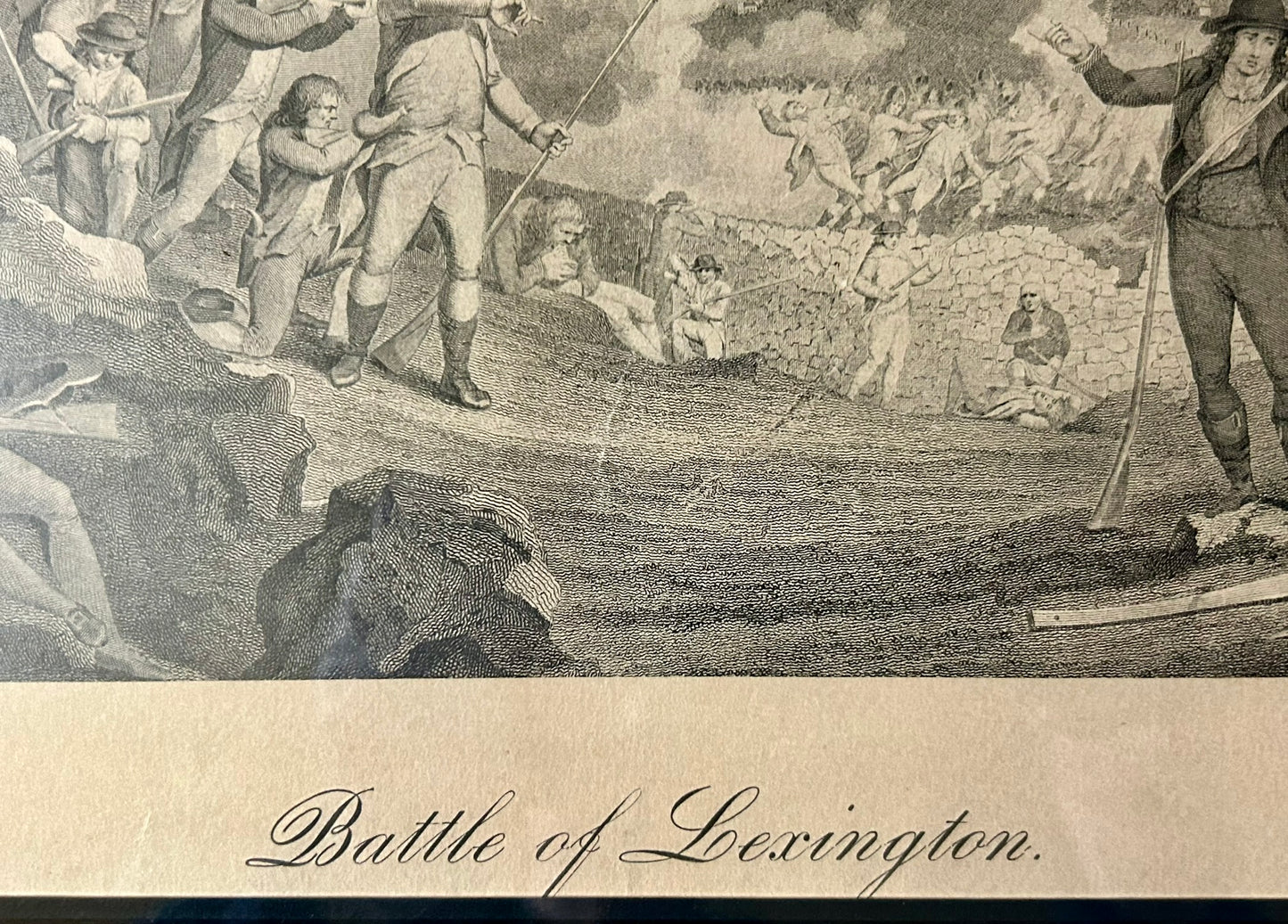 BATTLE OF LEXINGTON PRINT