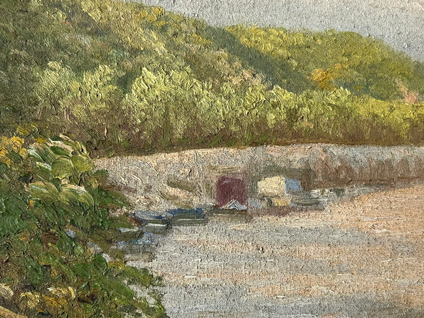 OMAHA NEBRASKA ARTIST J. ENKEBOLL 1927 PAINTING