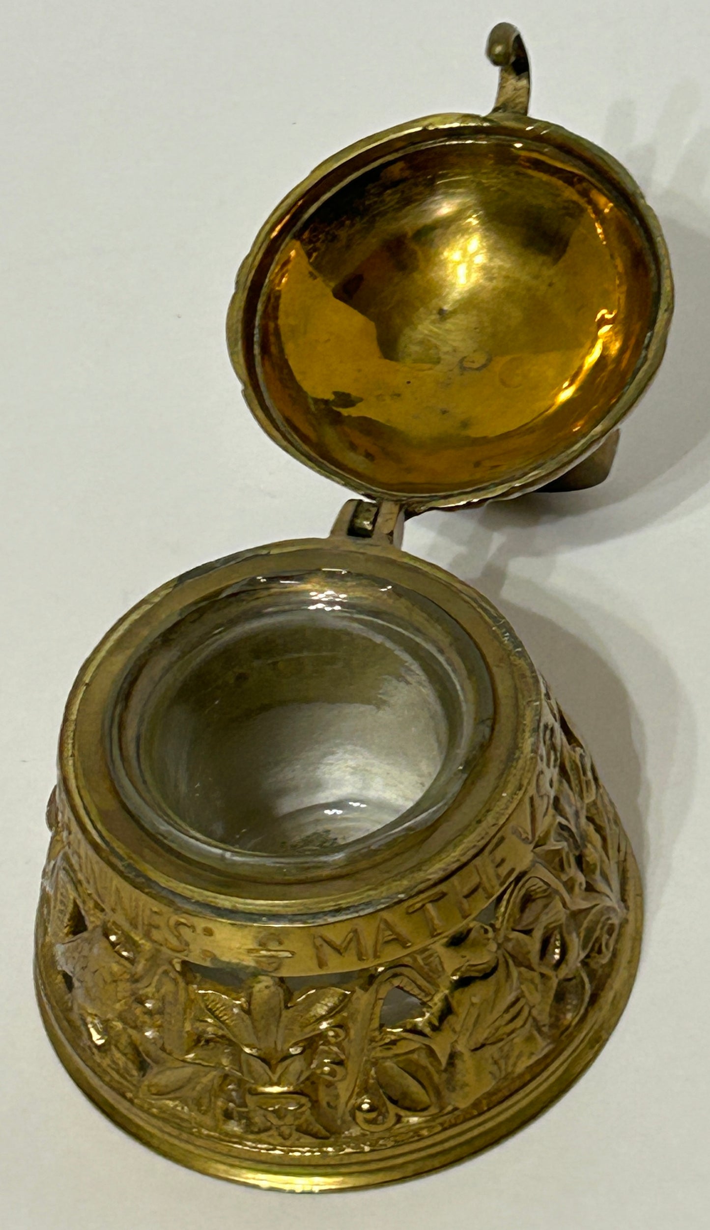 FIGURAL INKWELL BELL SHAPE