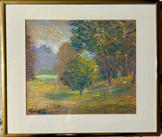 BARRY MONOHON - MEBRASKA, IOWA, AND CALIFORNIA PASTEL PAINTING