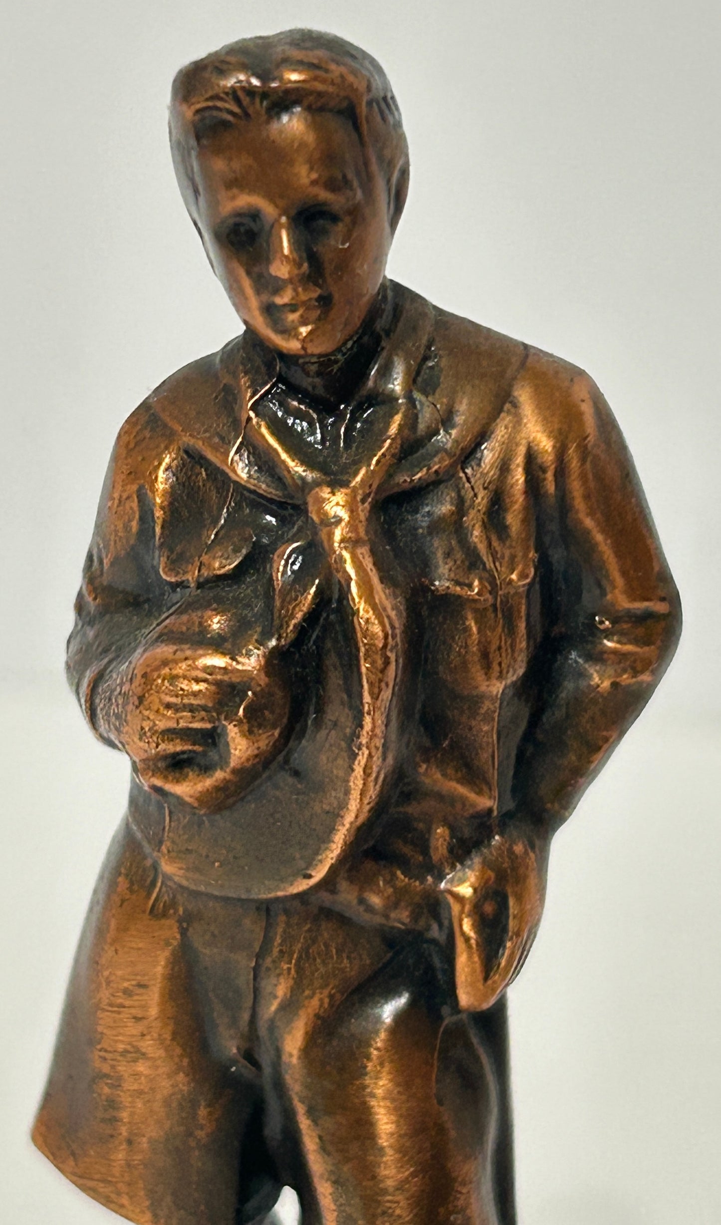 BOY SCOUT METAL STATUE BY REH CRAFT