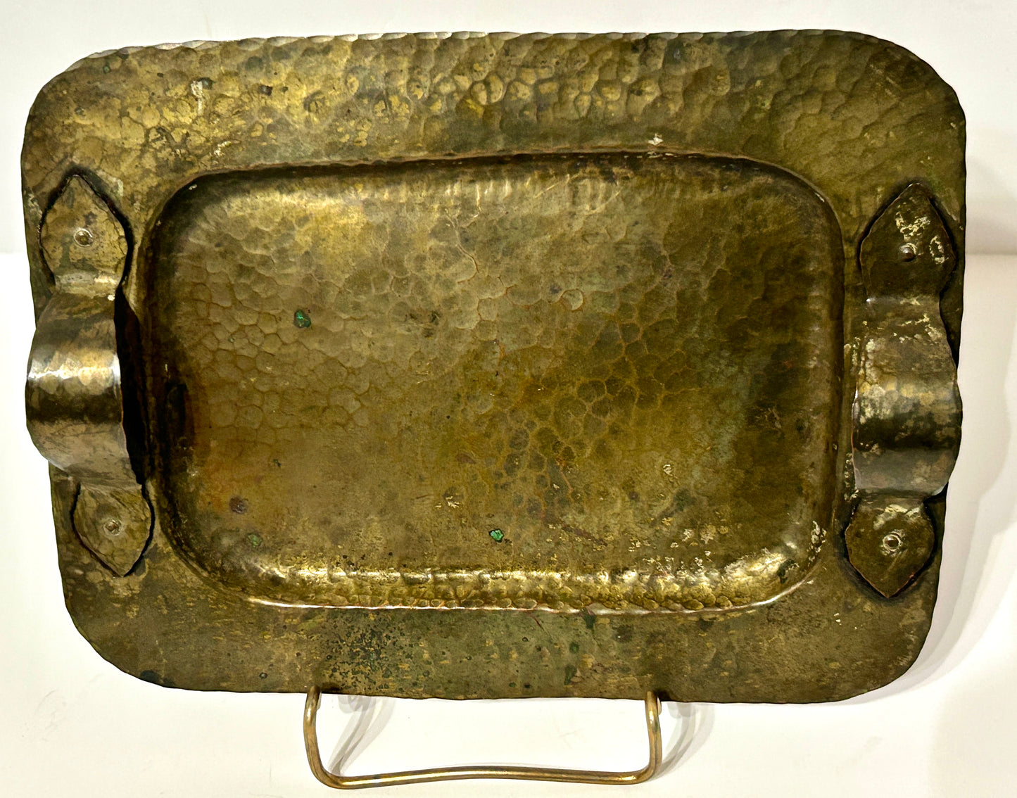 ROYCROFT HAMMERED HANDLED TRAY