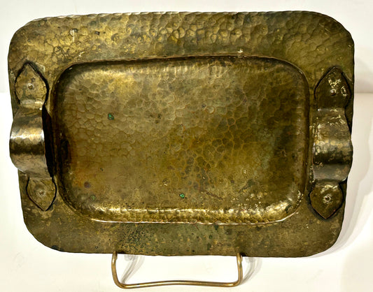 ROYCROFT HAMMERED HANDLED TRAY