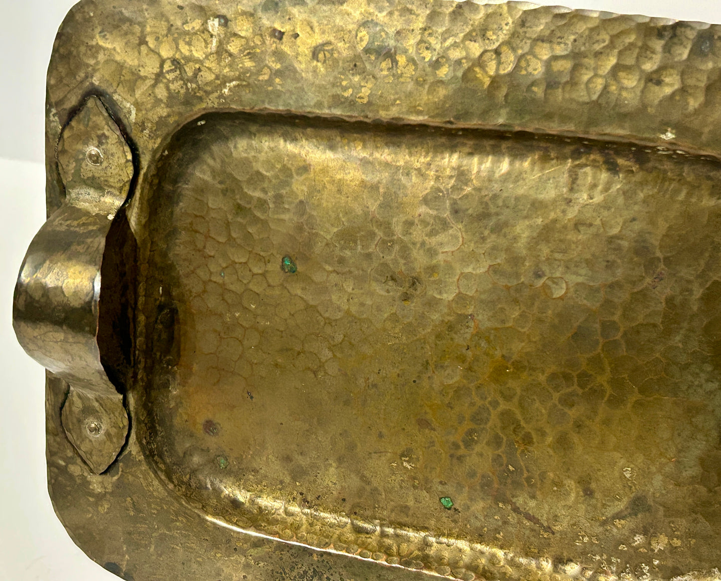 ROYCROFT HAMMERED HANDLED TRAY