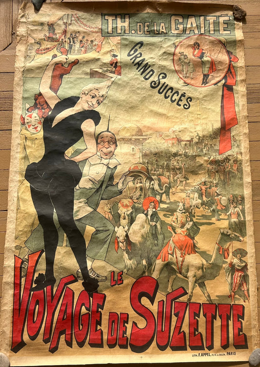 VOYAGE DE SUZETTE FRENCH POSTER