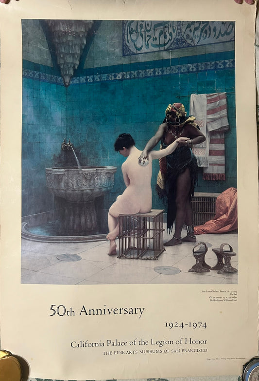 CALIFORNIA PALACE OF LEGION OF HONOR  POSTER