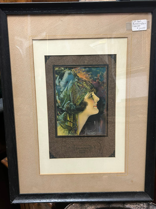 ROLF ARMSTRONG ILLUSTRATED DECO CALENDAR