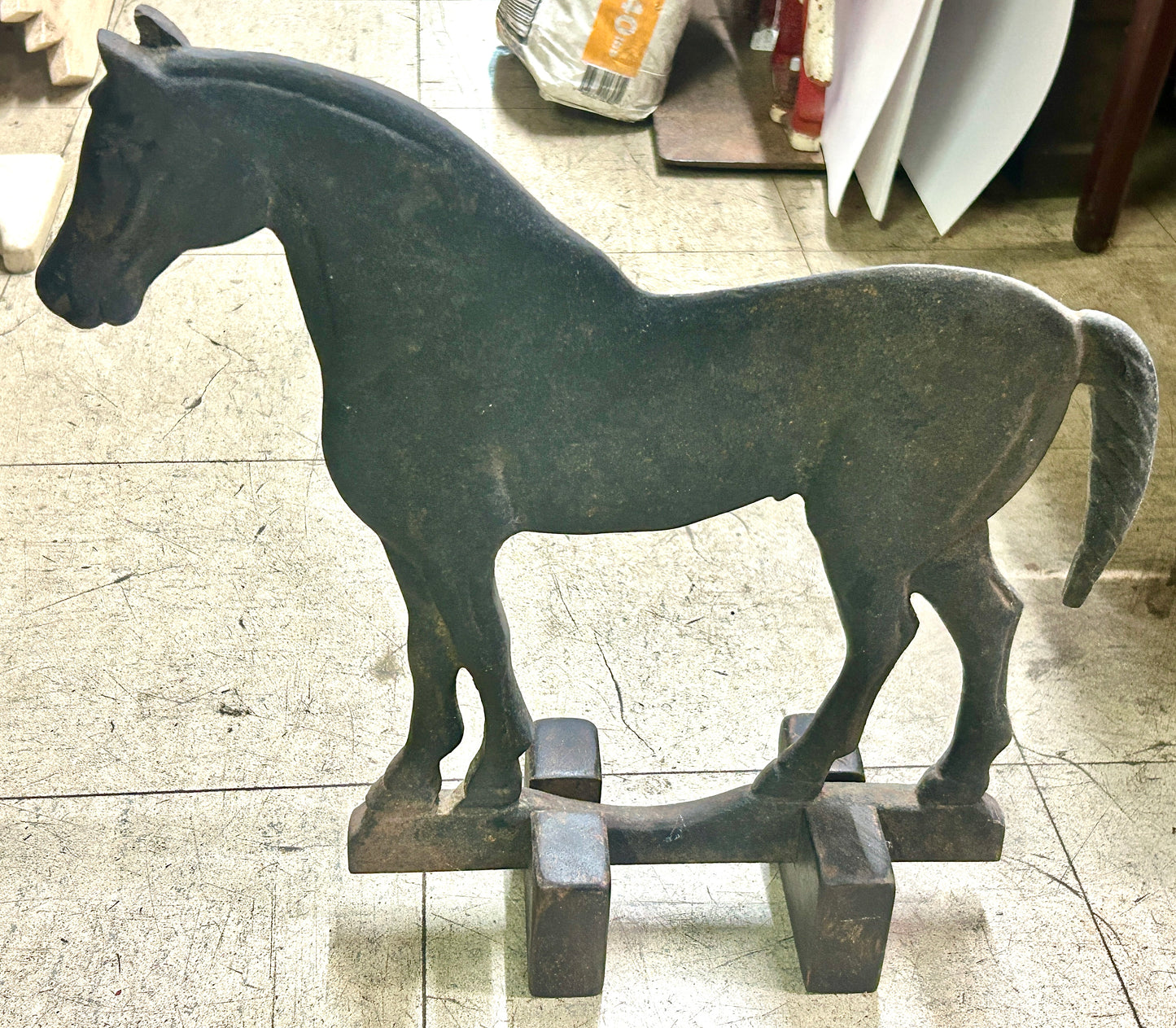 WINDMILL WEIGHT DEMPSTER CRESCENT TAIL HORSE
