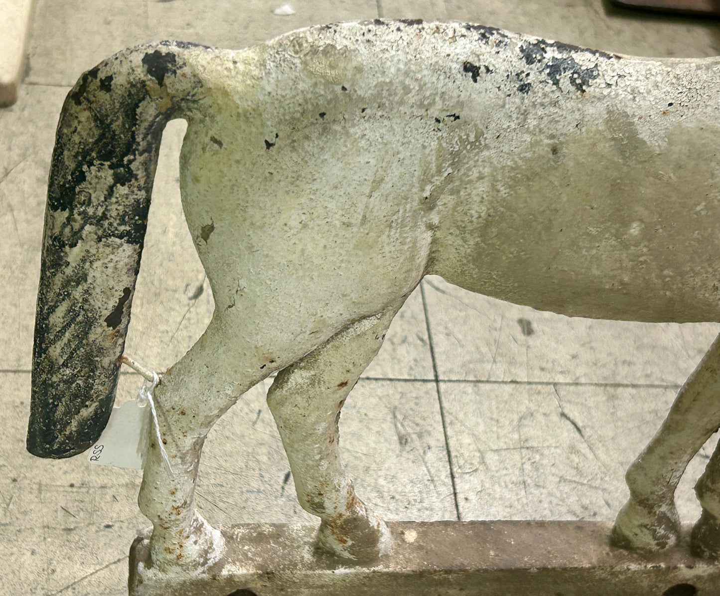 WINDMILL WEIGHT DEMPSTER LONG TAIL HORSE ANTIQUE