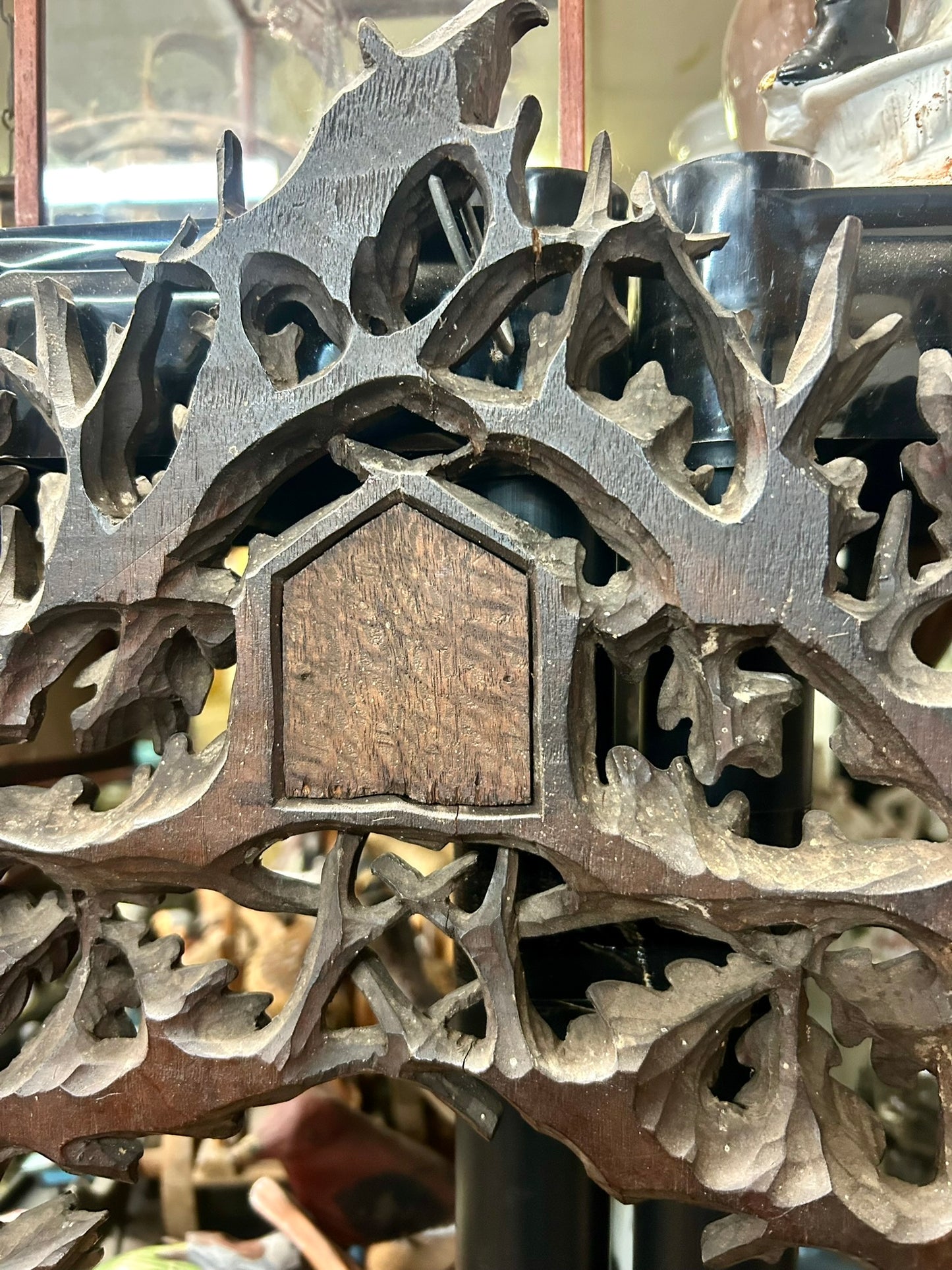 BLACK FOREST CARVED ANTIQUE FRAME