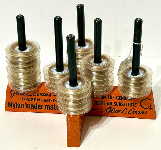 FISHING NYLON LEADER ANTIQUE STORE DISPLAY