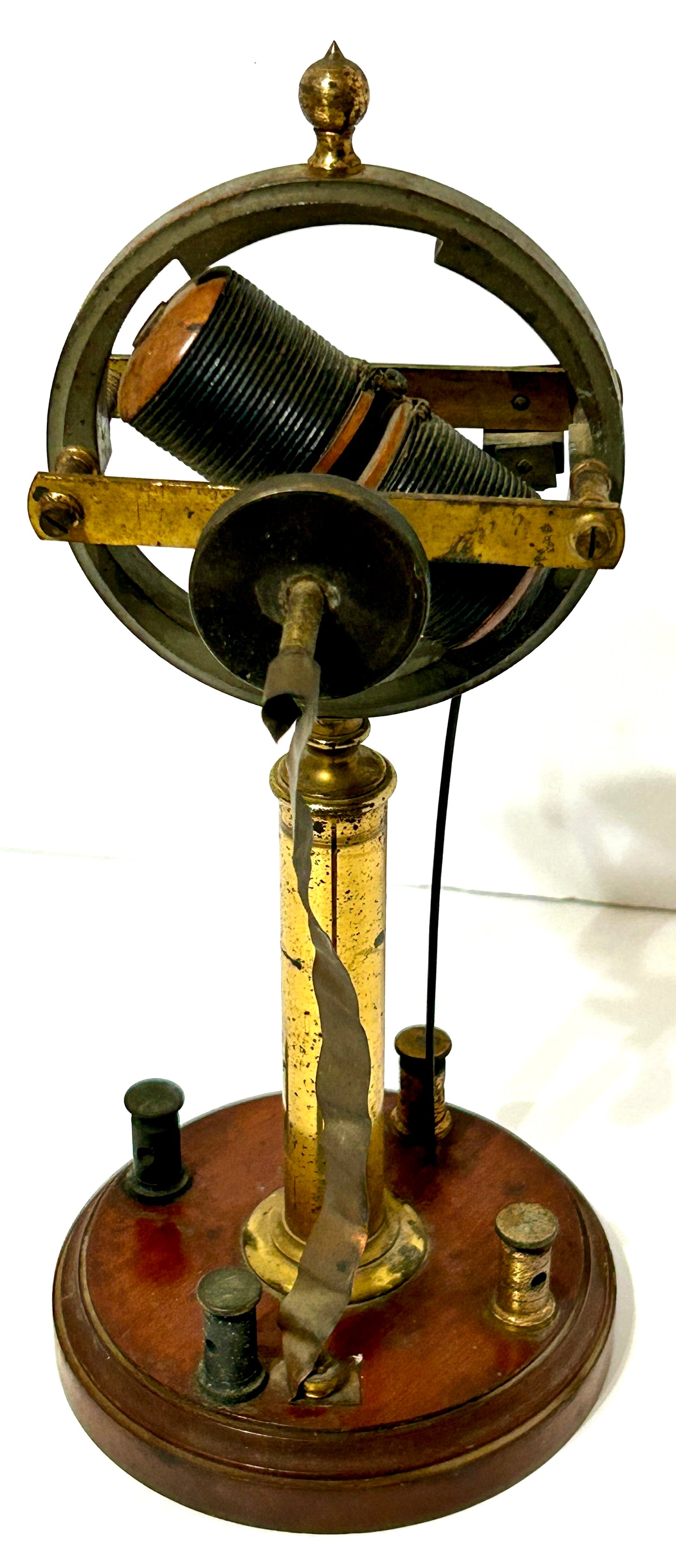 ANTIQUE FRENCH ELECTRO MAGNETIC MOTOR