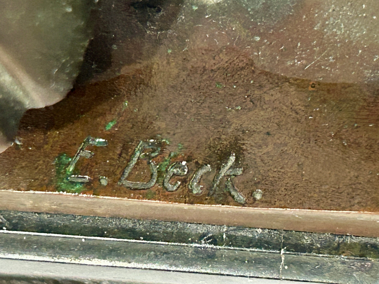 BRONZE SCULPTURE OF DANCING COUPLE BY BECK