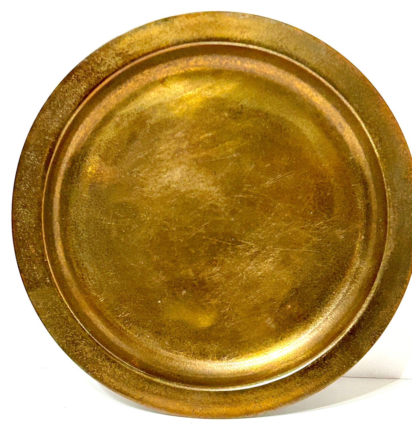 ARTS AND CRAFTS SILVER CREST BRONZE TRAY