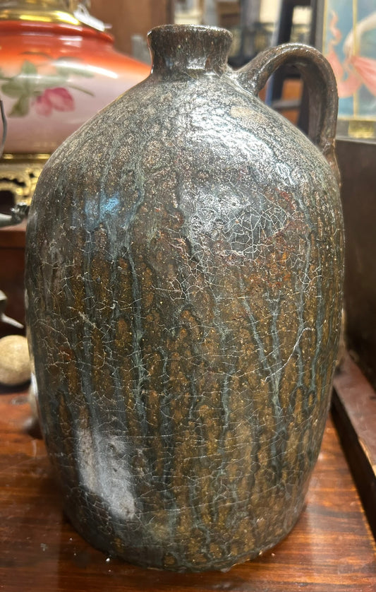 CRAWFORD COUNTY GEORGIA JUG MARKED ON HANDLE