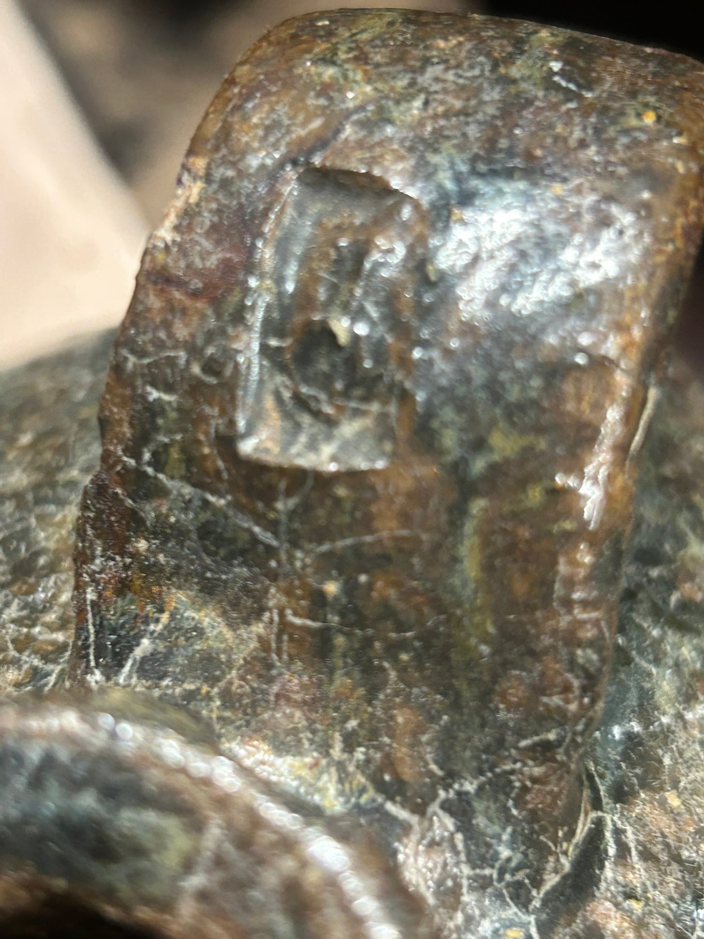 CRAWFORD COUNTY GEORGIA JUG MARKED ON HANDLE