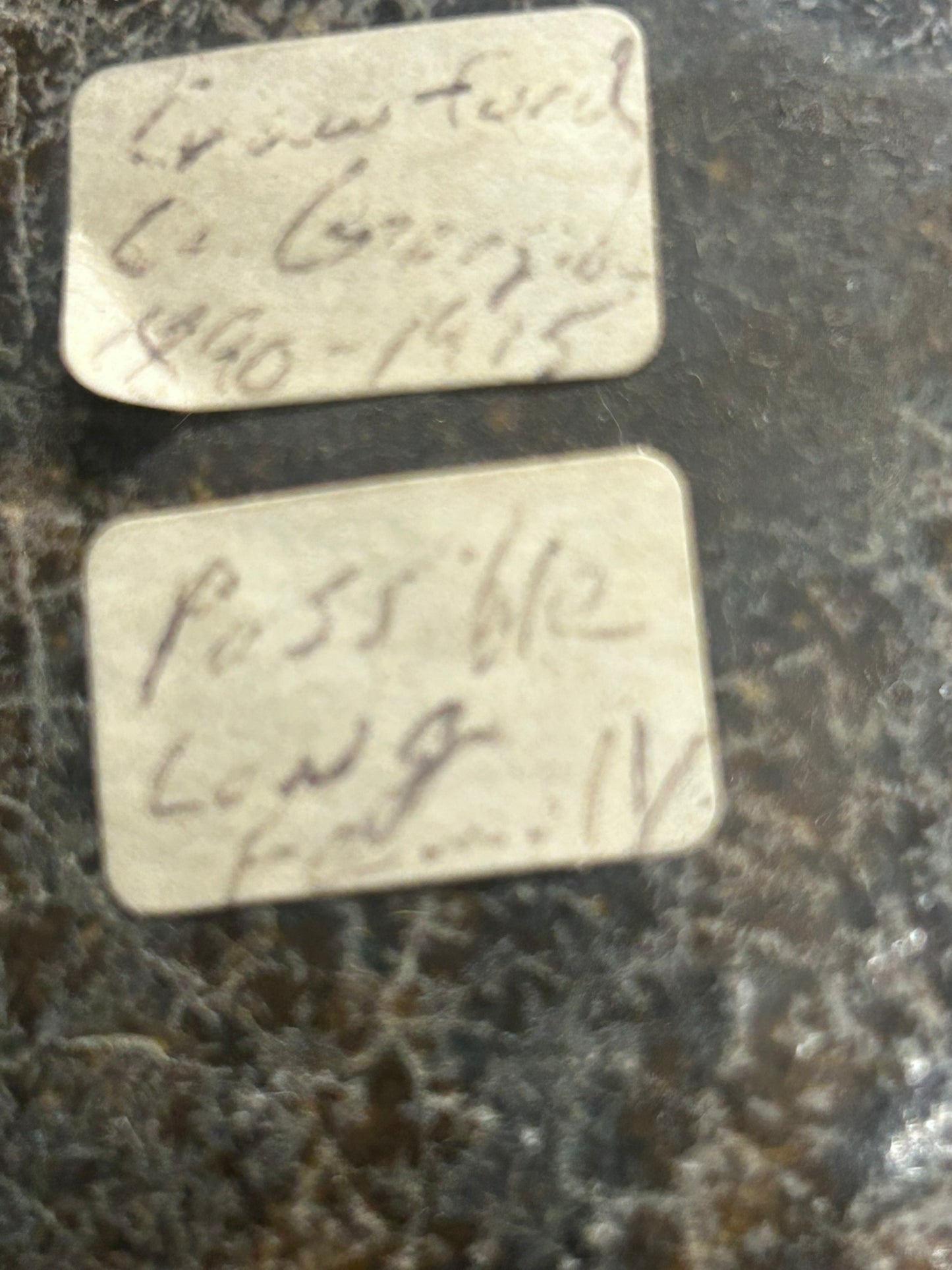 CRAWFORD COUNTY GEORGIA JUG MARKED ON HANDLE