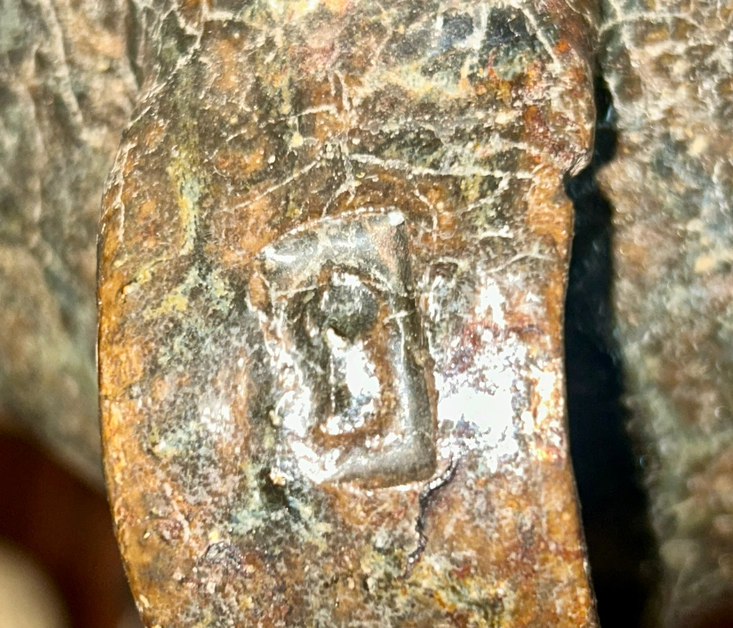 CRAWFORD COUNTY GEORGIA JUG MARKED ON HANDLE