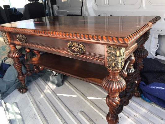 MERKLEN BROTHERS LIBRARY TABLE