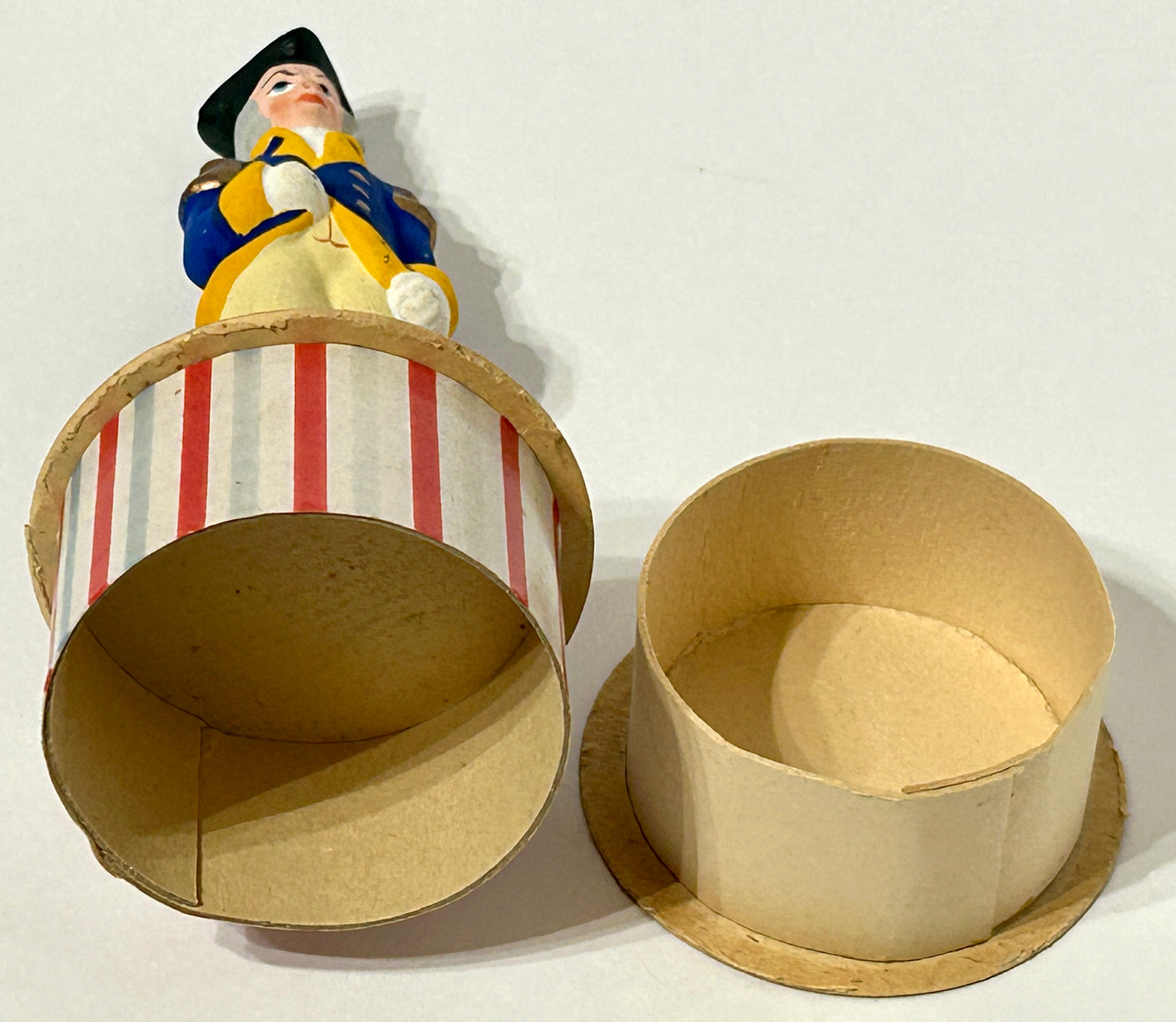 GERMAN CANDY CONTAINER PAPER MACHE GEORGE WASHINGTON