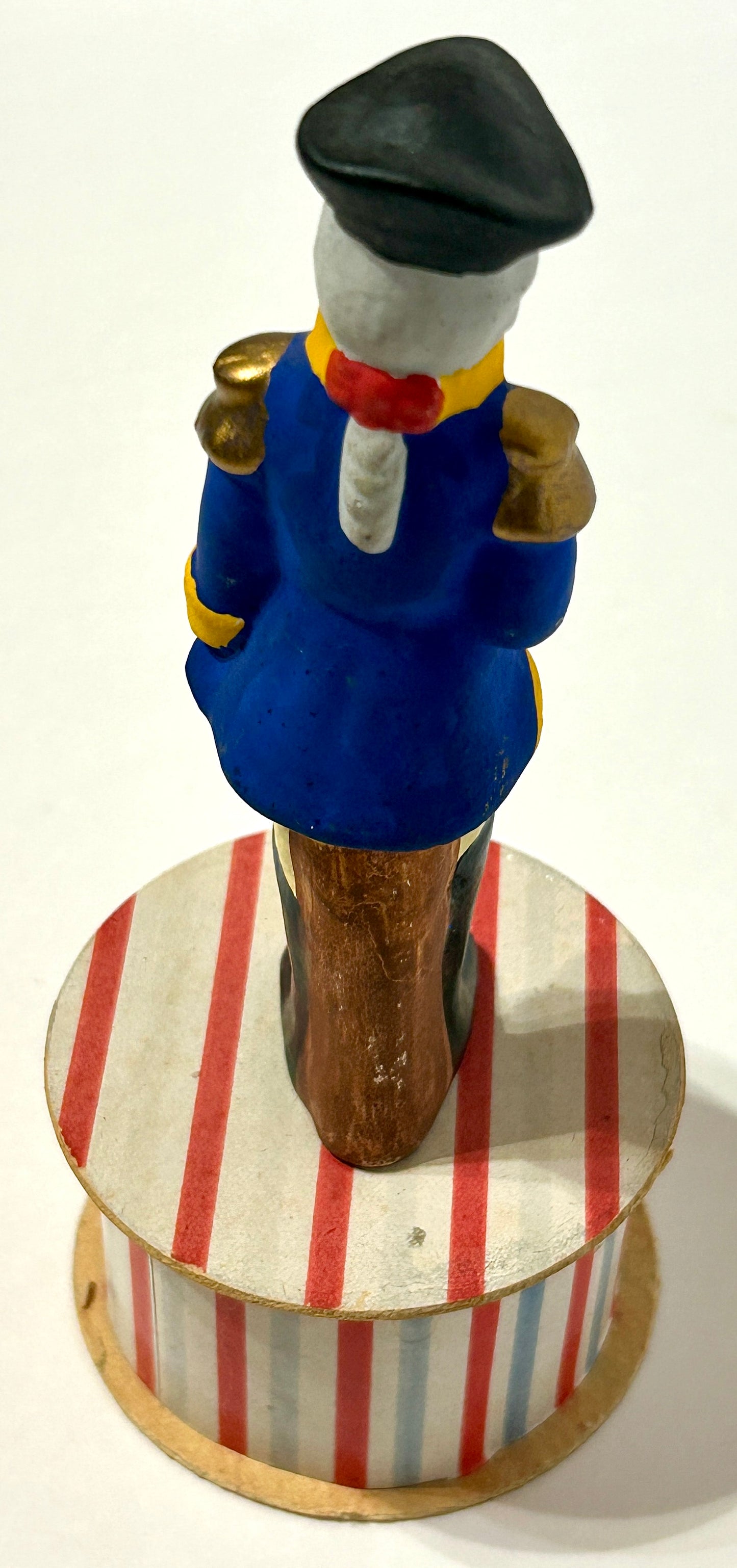 GERMAN CANDY CONTAINER PAPER MACHE GEORGE WASHINGTON
