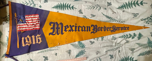 MEXICAN BOARDER SERVICE 1916 RARE ANTIQUE PENDANT