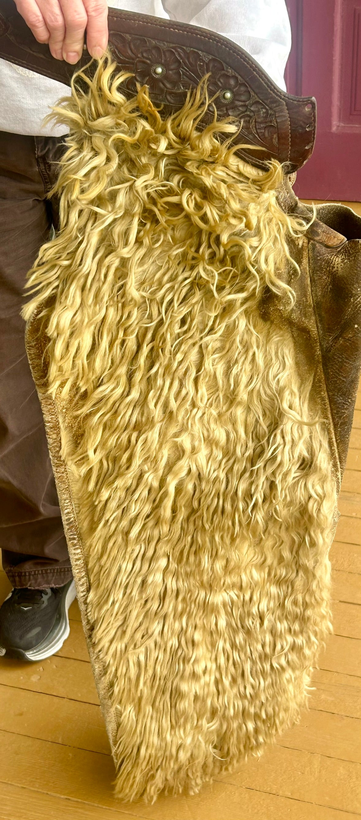 HAMLEY & CO. PENDLETON, OREGON PAIR OF WOOLY CHAPS