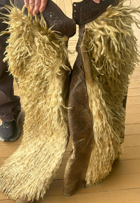 HAMLEY & CO.  PENDLETON, OREGON PAIR OF WOOLY CHAPS