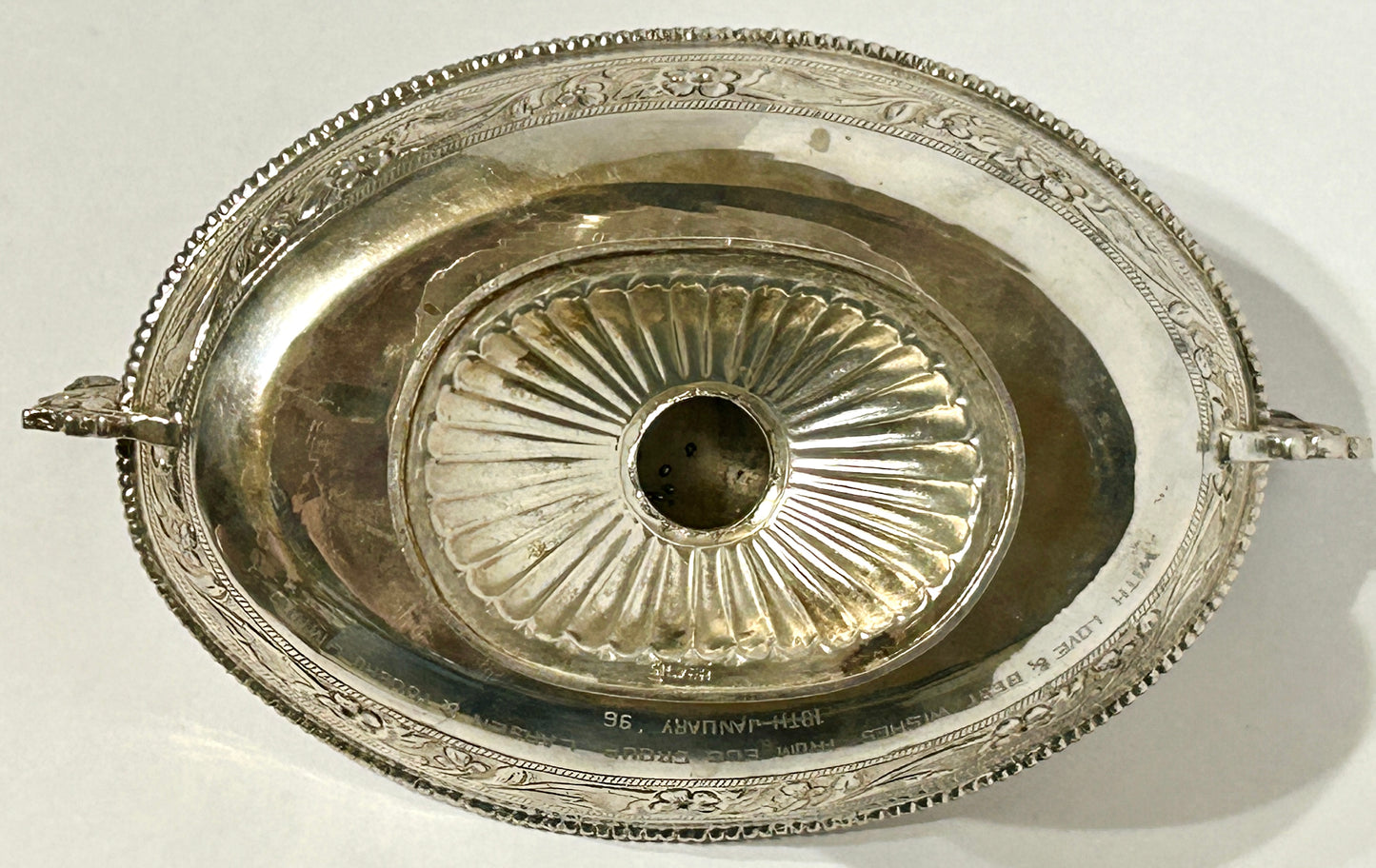 SILVER BASKET AWARDED BY LARSEN & TOUBRO LIMITED OF BOMBAY