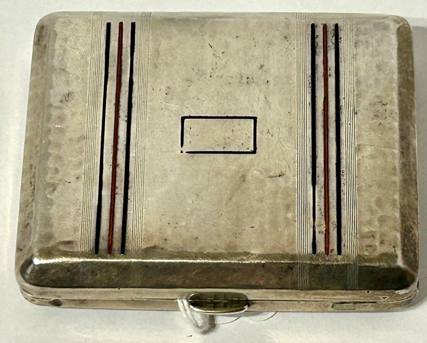 STERLING CIGARETTE CASE INSCRIBED ROYAL AUSTRALIAN NAVY RECONNAISSANCE 1940