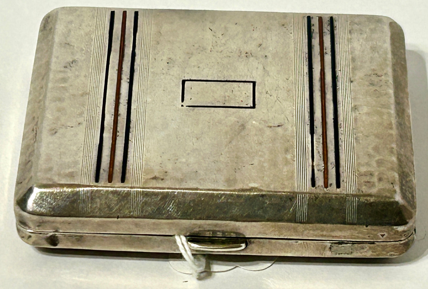 STERLING CIGARETTE CASE INSCRIBED ROYAL AUSTRALIAN NAVY RECONNAISSANCE 1940